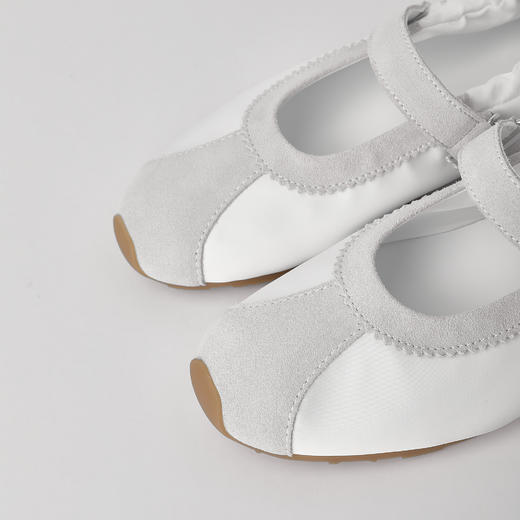 ROMI STUDIO“芭蕾舞”羊反绒皮气质一字松紧带浅口单鞋RWDSP33090 商品图2