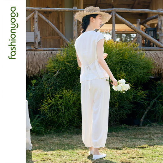 FM16909汉麻中式禅风九分裤 商品图12