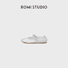 ROMI STUDIO“芭蕾舞”羊反绒皮气质一字松紧带浅口单鞋RWDSP33090 商品缩略图0