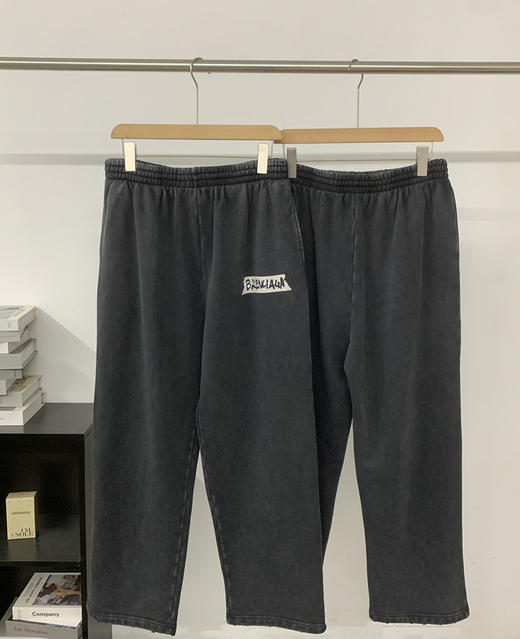 BB家巴黎家26ss春秋款松紧腰抽绳哈伦裤卫裤 商品图3