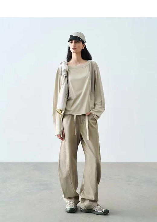 【3月27日 周末秒杀 直接调价下单即可】出黑色啦 春夏都可以穿的 天丝棉混纺 弯刀裤 邂逅 松弛感穿搭 再一款 藏肉 弯刀裤 商品图11