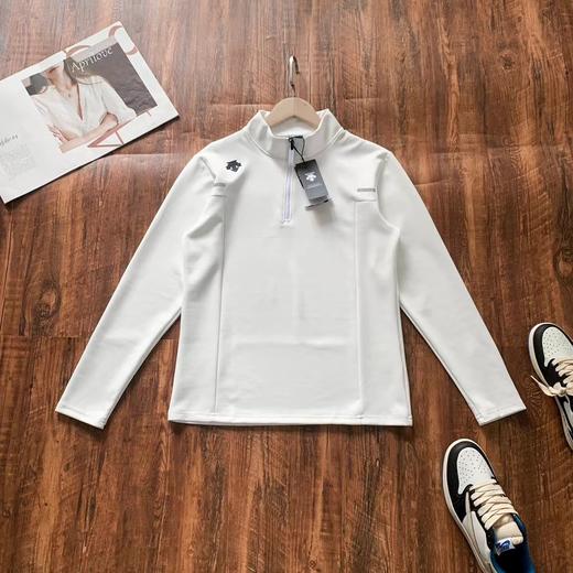 F031880春季新款半拉链运动长袖男户外健身投篮速干上衣打底衫 商品图4