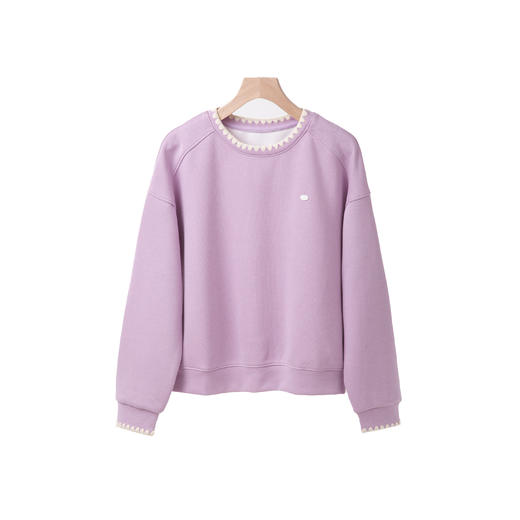 圆领刺绣韩版卫衣 商品图1