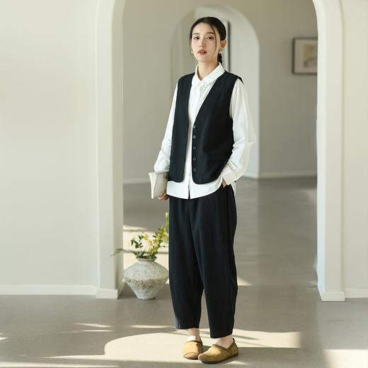 （3-5天发货） 苎麻马甲 商品图11