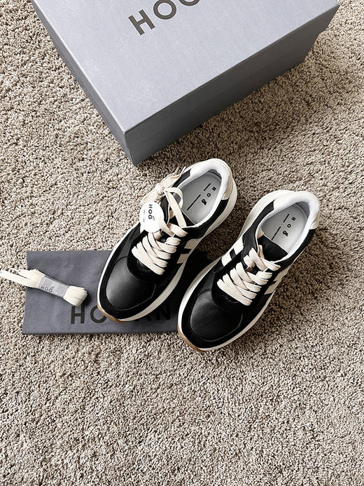 THS-限时 霍根 女士舒服到飞起的泡芙鞋 厚底增高运动鞋 3色 BZ1282 商品图5