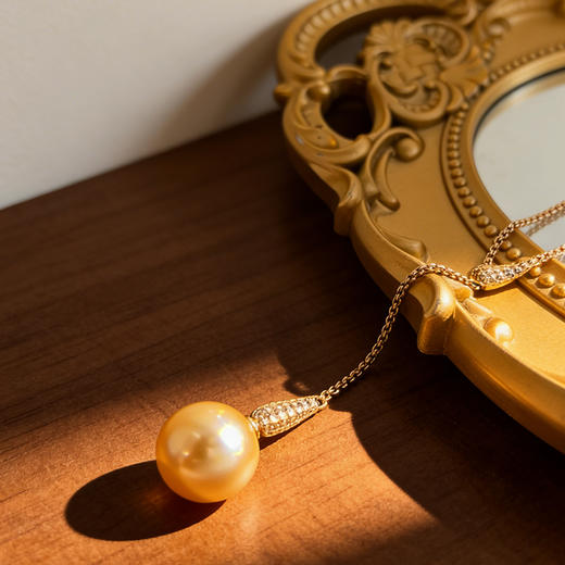 春日限定【抢先购】BAOFANDI宝梵迪 2026新款意大利轻奢风单颗珍珠流苏项链-mi_bba 商品图2