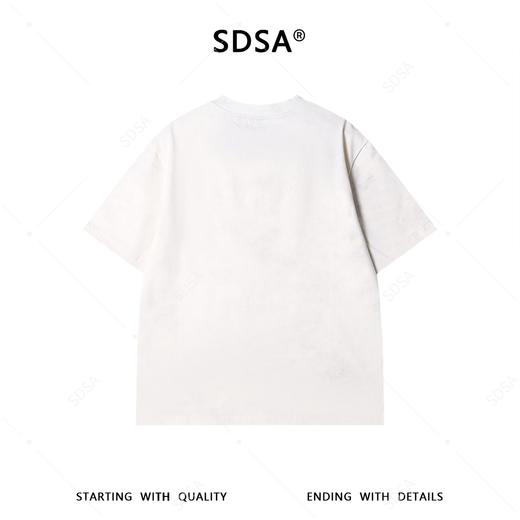 26T135SDSA男装2026新款高贵轻奢美式复古印花图案圆领短袖T恤百搭上衣 商品图4