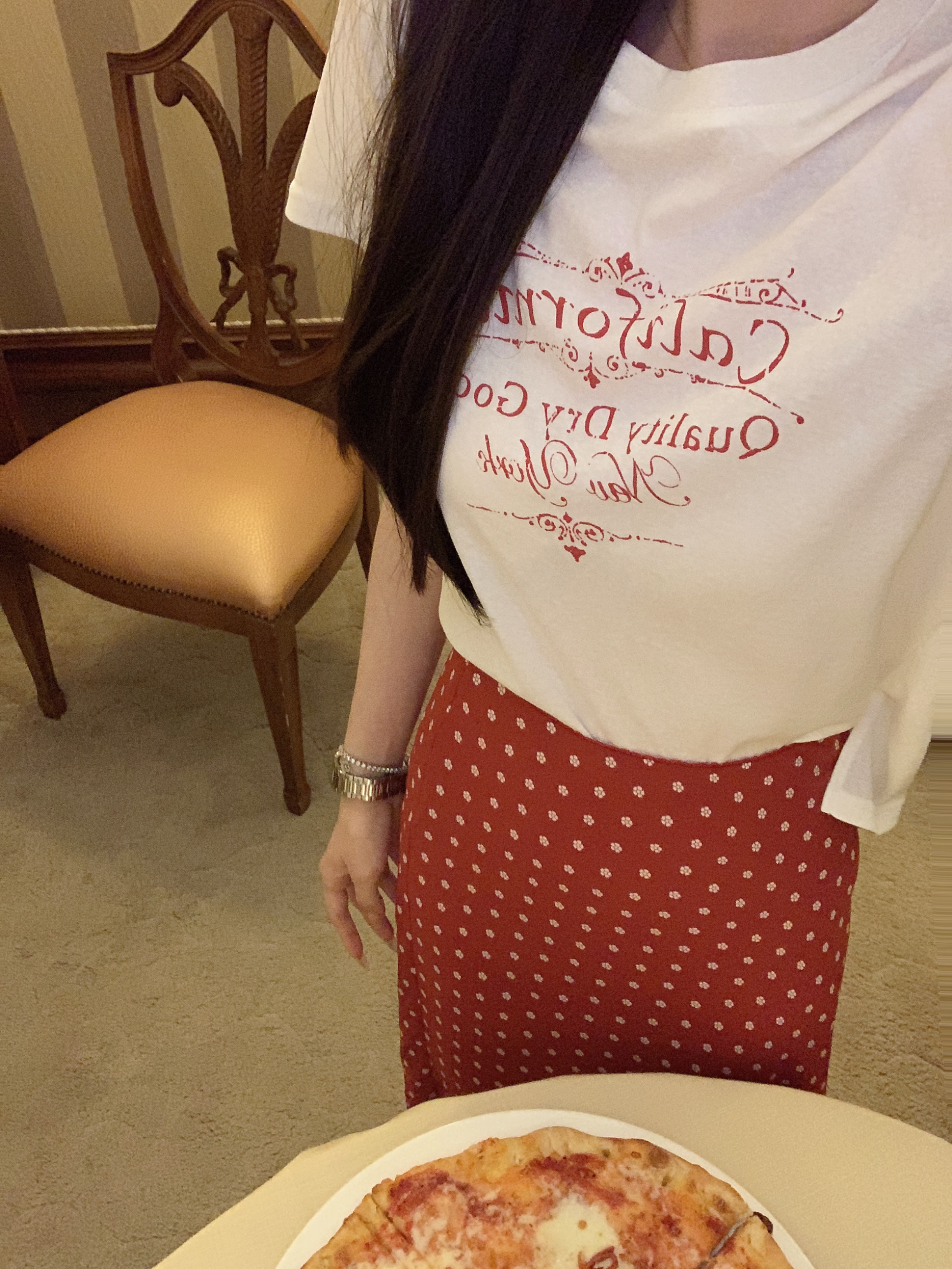 XS码 金蘑菇菇 eden roc 很好穿的法式t / 洋气小版型字母t