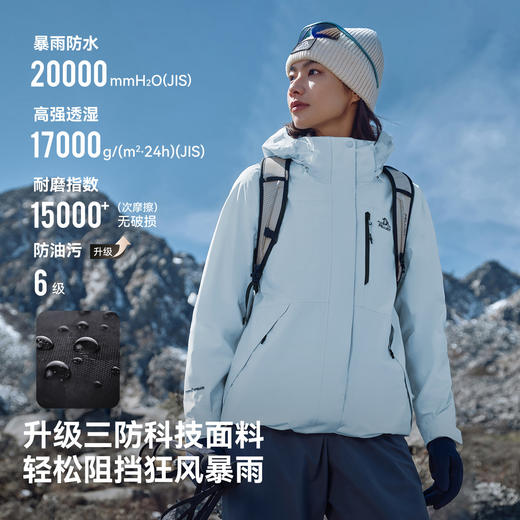 【经典2.0 Pro】伯希和户外三合一冲锋衣新款保暖抓绒内胆登山服 商品图1