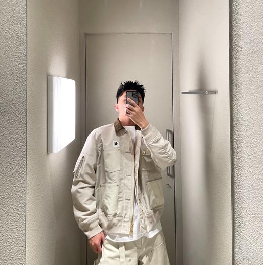 男款拼接有领外套zh 商品图3