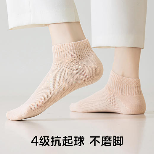 草本初色10A抗菌防臭女袜DB201女袜一盒装（7双） 商品图5