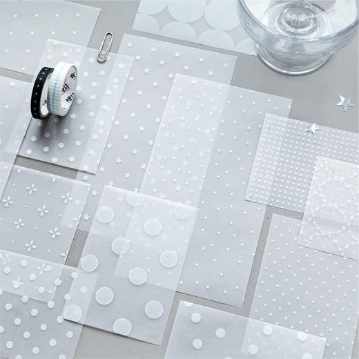 糖诗波点实验室系列原创基础硫酸纸素材纸 商品图4