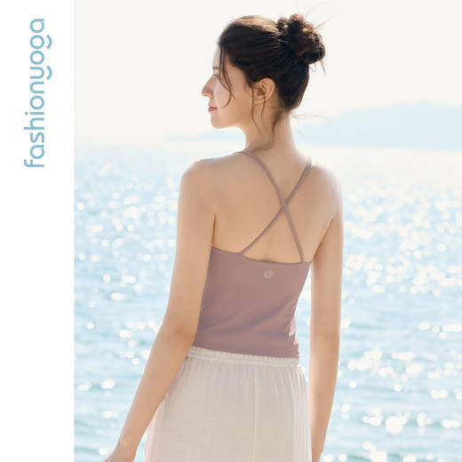 FC16209串珠禅韵瑜伽背心 商品图8