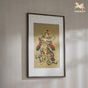 铜师傅 手工錾刻 铜雕画《韦陀菩萨》玄关沙发背景墙中式装饰挂画 商品缩略图2