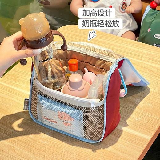 【萌趣！手提妈咪包】收纳包 母婴外出轻便婴儿奶瓶收纳包包 便携收纳包 商品图2