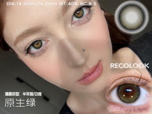 美轮美奂 原生棕/绿 日抛10片装 14.2 好看好看recolook 商品图1