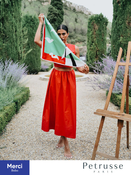 Petrusse贝图丝 Matisse 马蒂斯·夏之曲 艺术家合作款 真丝方巾 商品图1