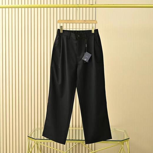 F031843春季新品男士垂感宽松低奢简约休闲直筒西裤 商品图6