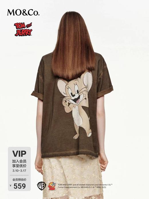 F0318117新品T恤2026猫和老鼠联名回归乡野棉质短袖 商品图4
