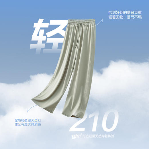 （3-5天发货）亚麻阔腿裤-W15K1 商品图2