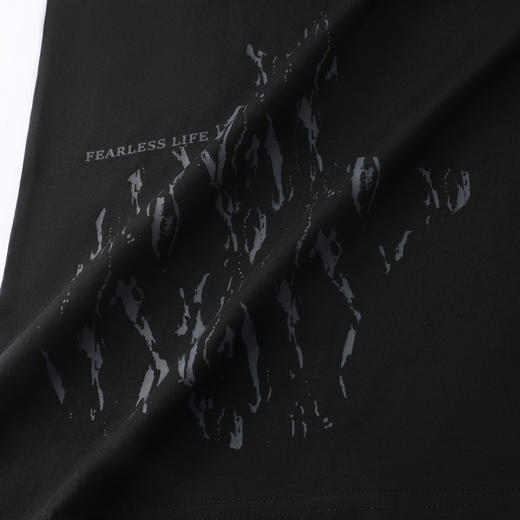 GXG男装【100%棉】26夏季时尚潮流简约休闲日常通勤男士短袖T恤K&C 商品图4