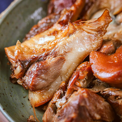 酱卤猪蹄+酱卤猪耳朵+酱卤猪头肉【生猪头头检测而非抽检】   中通/极兔/圆通 快递 商品图3