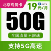 【亲情号畅聊】支持5G高速！流量全国可用！只发北京！水冰卡、梦羽卡 商品缩略图0