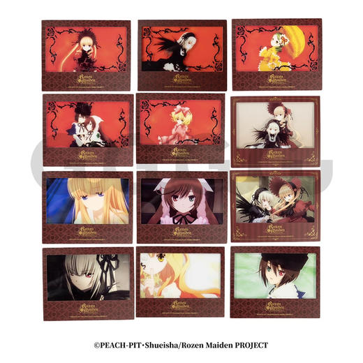 蔷薇少女纸夹相卡 整盒 商品图0