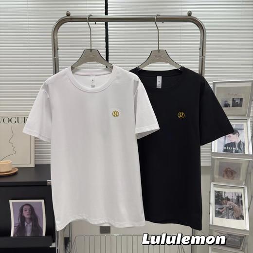 F031873男士小LOGO刺绣圆领简约款纯棉圆领短袖T恤 商品图0