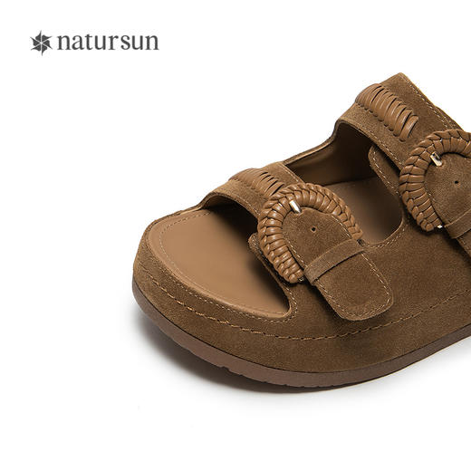 natursun 26年夏季新品一字拖 N26388308 商品图3