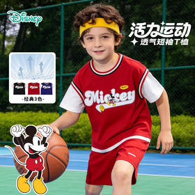 迪士尼玩转新生假两件夏日短袖T恤222DS0570