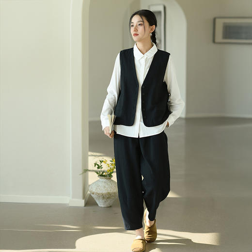 （3-5天发货） 苎麻马甲 商品图10