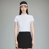 F0318126撞色提织装饰女士防晒修身短袖POLO衫上衣 商品缩略图9