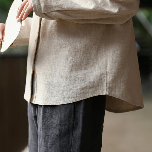（3-5天发货） 苎麻衬衫 商品图7
