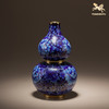 铜师傅《牡丹福禄(景泰蓝)》客厅紫铜葫芦摆件 家居装饰工艺礼品 商品缩略图2
