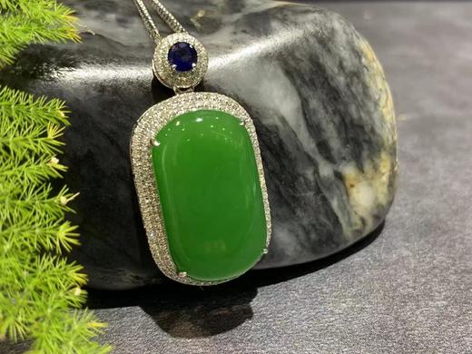 【御珠宫坊·传藏系列】金镶碧玉吊坠 商品图1