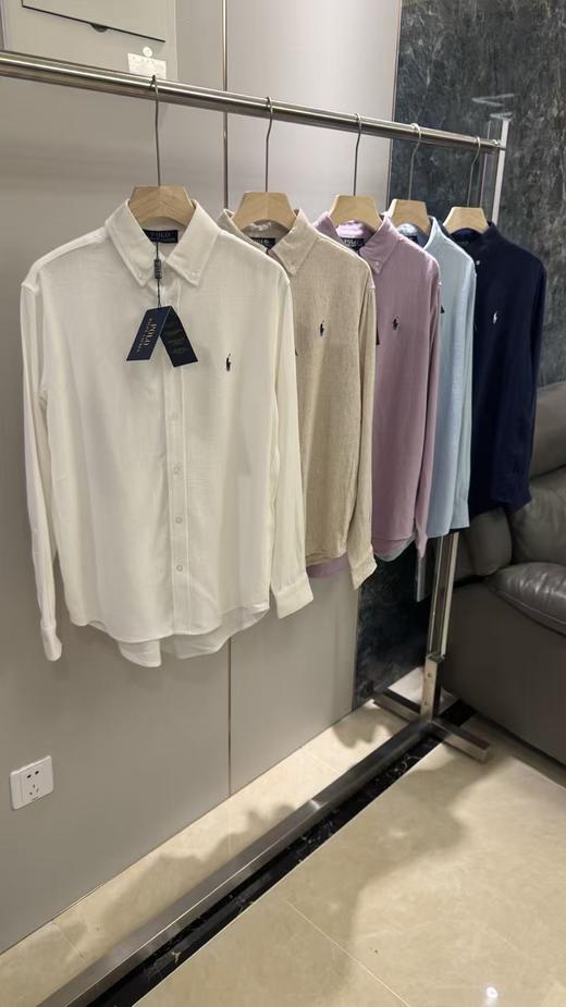 【9hd1】女士春夏休闲透气亚麻长袖衬衫！！ 商品图1