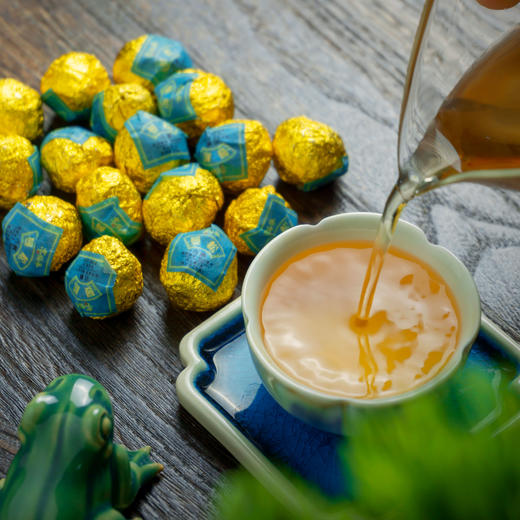 2023年曼松古树龙珠3克/粒（生） 商品图3