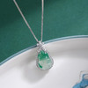 子佩集S925银【福禄宝瑞】套链【TL015847】纯银翡翠葫芦项链2509 商品缩略图0