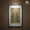 铜师傅 手工錾刻 铜雕画《韦陀菩萨》玄关沙发背景墙中式装饰挂画 商品缩略图0