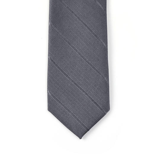 GXG领带男  简约商务衬衫西装正装休闲灰色领带 商品图4