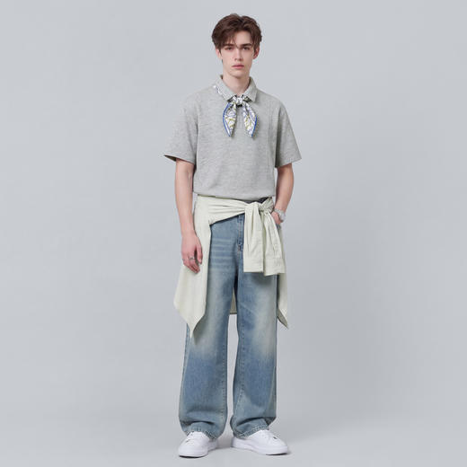 【含棉】圣得西男士短袖POLO衫2026新款春季高级感时尚都市上衣 商品图14