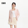 森马长袖衬衫女夏季短背心oversize肌理衬衣松弛感慵懒休闲两件套 商品缩略图0