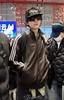 F0318109韩版仿皮立领美式复古三道杠学院风皮衣夹克外套 商品缩略图10