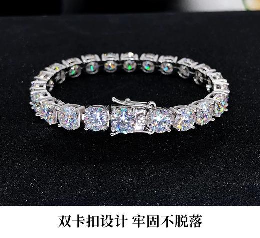 笙观相沐锆石闪耀满钻排钻网球手链轻奢高级感精致时尚气质饰品 商品图4