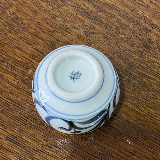 日本中古手绘茶杯 X1494 商品图3