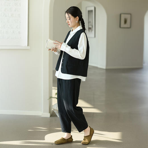 （3-5天发货） 苎麻马甲 商品图12