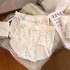 女士莫代尔棉碎花中腰包臀甜美三角裤舒适透气内裤艾护裤3325 商品缩略图3