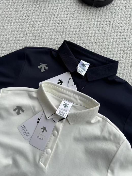 F031871立体硅胶烫画设计防晒短袖速干户外运动polo衫T恤 商品图2