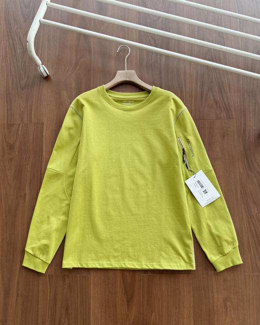 点此购买 始祖鸟春秋季经典户外登山拼色男女款长袖T恤 yh 342601 商品图4